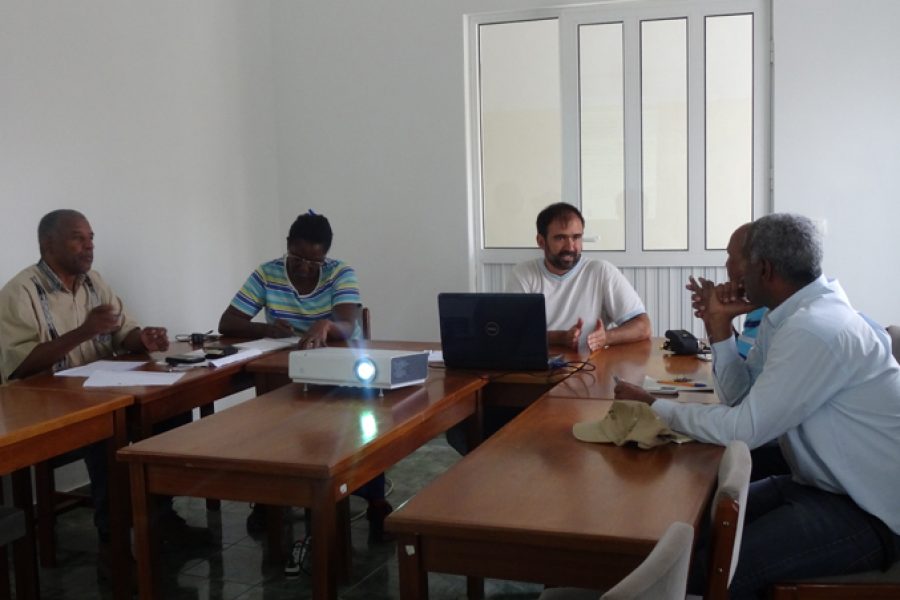 Primera reunión coordinación con INIDA, 23/02/2017, Cabo Verde