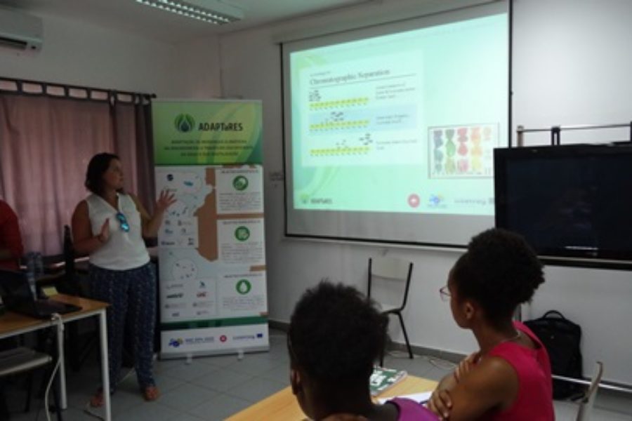 Seminario Formativo sobre contaminantes emergentes y preparación de muestras, 22/06/2017, Cabo Verde