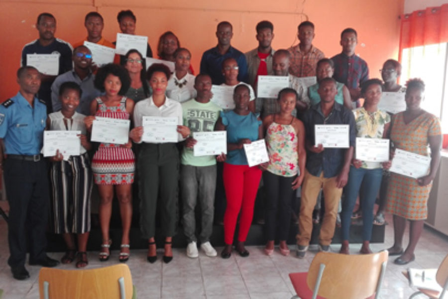 Finaliza el curso sobre» Cambio Climático y uso eficiente del agua» en Cabo Verde